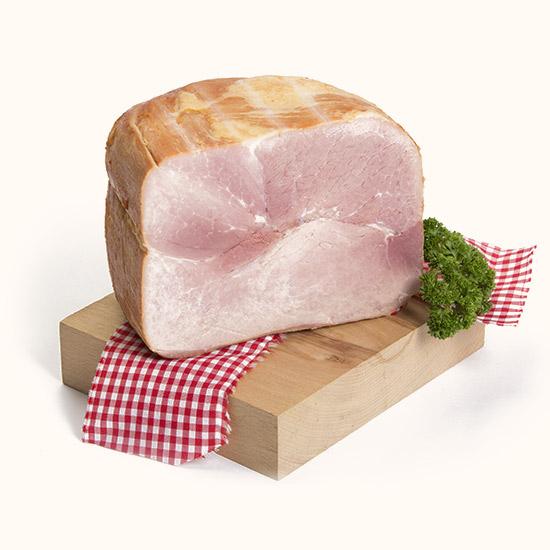 Cooked ham in a mould